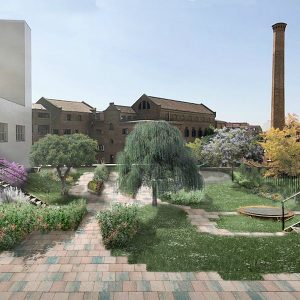 Diseño y ejecución del Jardín terapéutico del Hospital de la Santa Creu y Sant Pau